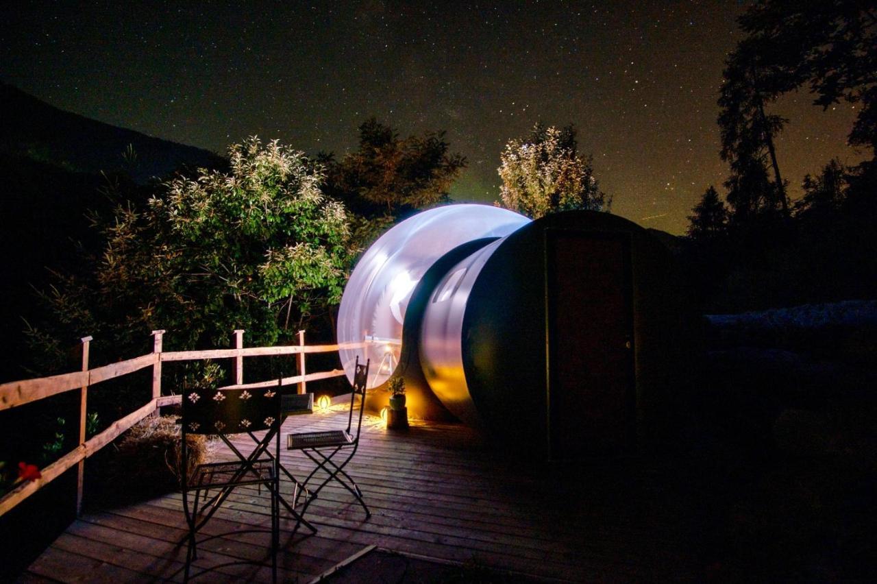 Maso La Marianna Bubble Glamping In Trentino Bed & Breakfast Sant'Orsola Exterior foto