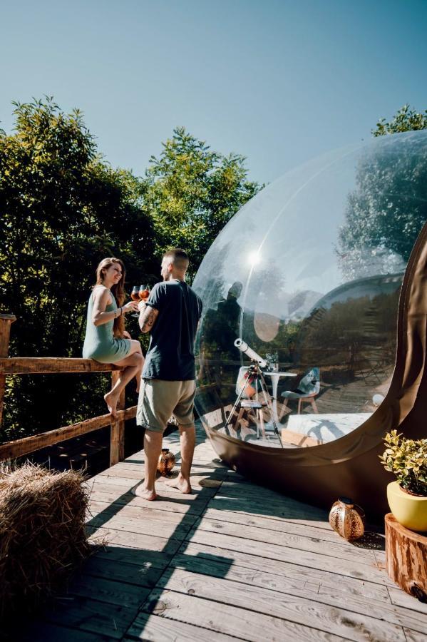 Maso La Marianna Bubble Glamping In Trentino Bed & Breakfast Sant'Orsola Exterior foto